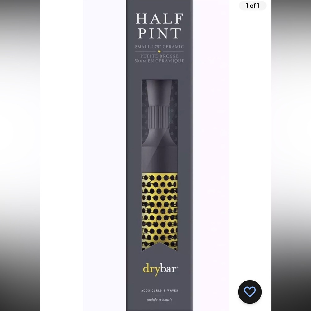 Drybar Half Pint Small Round Ceramic Brush NEW
